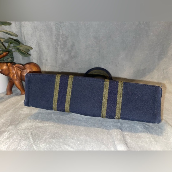 💙💚Hermes Canvas Tote Bag💚💙 - Picture 2 of 4